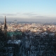 Blick von der Sparrenburg auf Bielefeld-Innenstadt