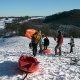 Snow-Kajak in Ascheloh