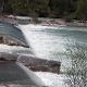 Die Isar mitten in München