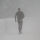 Markus im Nebel, 200m vor dem Ziel